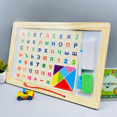 double sided wooden drawing board